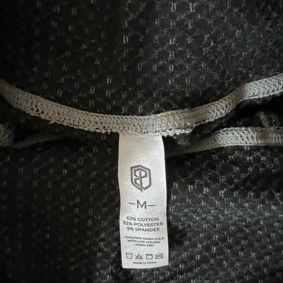 Gray Textured Joggers - Picture 5 of 6